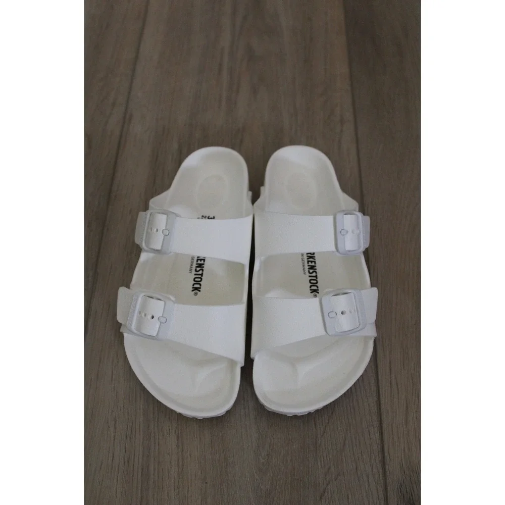 Birkenstock Arizona EVA Kids White Sandals Waterproof Slides Size 34 L3 220